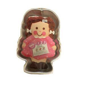 Vintage 1991 Wilton Cake Pan ~ Darling Dolly 2105-9436 ~with Insert​​​​​​​​​​​